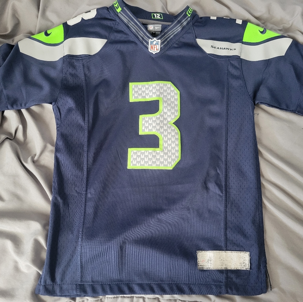 Russell wilson seattle seahawks jersey